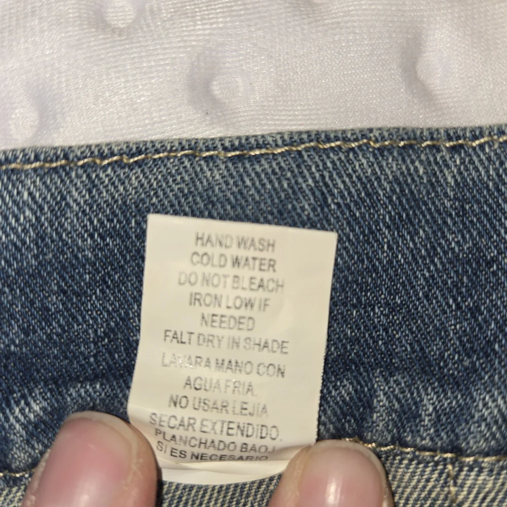 Buzz Women's Denim‎ Vest with Lace Accents
